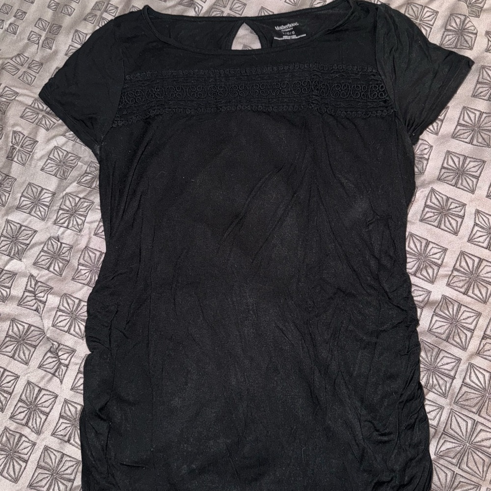 Black Maternity TShirt